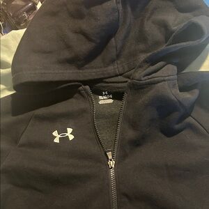 Under Armour Dark Hoodie Jacket with Logo